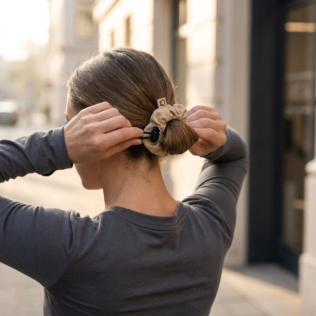 Everyday Hold Adjustable Scrunchie — benefit_1